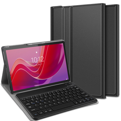Cazy Hoes met Toetsenbord QWERTY - geschikt voor Lenovo Tab M11 - Zwart