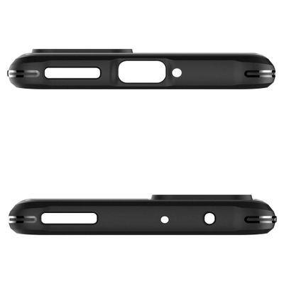 Spigen Rugged Armor Xiaomi 12 Pro Telefoonhoesje - Zwart