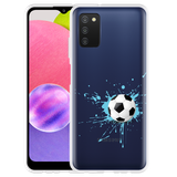 Hoesje geschikt voor Samsung Galaxy A03s - Soccer Ball