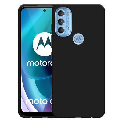 Cazy Soft TPU Hoesje geschikt voor Motorola Moto G71 - Zwart