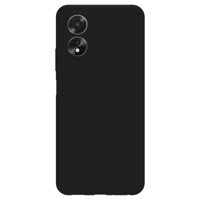 Just in Case Oppo A38 4G / A18 4G - Soft TPU Case with Necklace Strap - Black