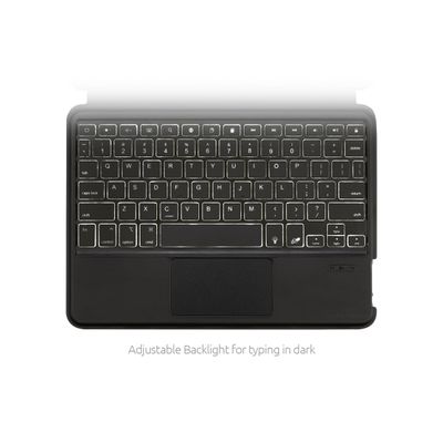 Gecko Covers iPad Pro 12.9 2021 Keyboard Cover 2.0 (QWERTZ) - Grey V10KC57-Z