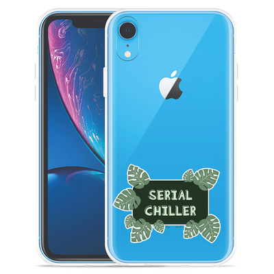 Cazy Hoesje geschikt voor iPhone Xr - Serial Chiller