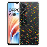 Hoesje geschikt voor Oppo A38 Happy Dots