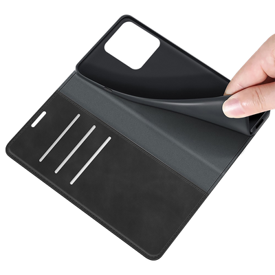 Cazy Wallet Magnetic Hoesje geschikt voor Motorola ThinkPhone - Zwart