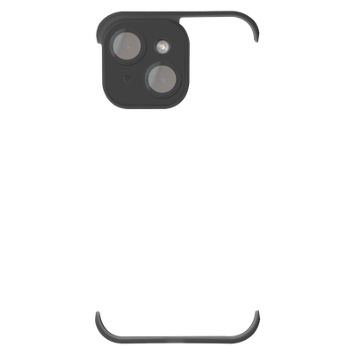 Cazy Bumper Hoesje geschikt voor iPhone 15 -  Zwart