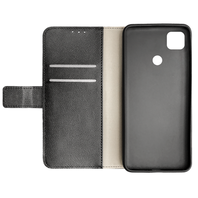 Cazy Wallet Classic Hoesje geschikt voor Xiaomi Redmi 10A - Zwart