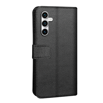 Cazy Wallet Classic Hoesje geschikt voor Samsung Galaxy S23 FE - Zwart