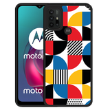 Hardcase hoesje geschikt voor Motorola Moto G10 - Abstract Pattern