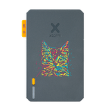 Xtorm Powerbank 5.000mAh Blauw - Design - Doodle Cat