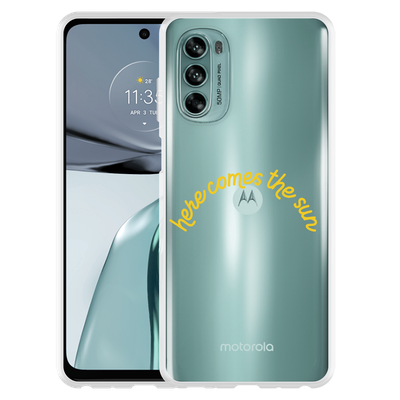 Cazy Hoesje geschikt voor Motorola Moto G62 5G - Here Comes The Sun