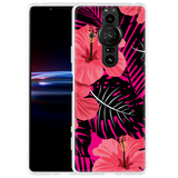 Hoesje geschikt voor Sony Xperia Pro-I - Tropical Flowers