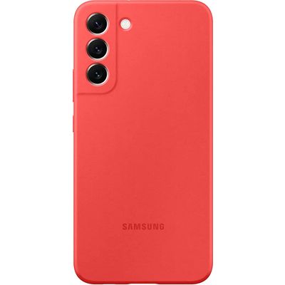 Samsung Galaxy S22+ Hoesje - Samsung Silicone Cover - Rood