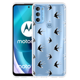 Hoesje geschikt voor Motorola Moto G71 - Zwaluwen