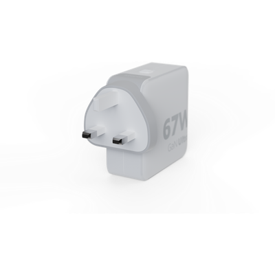 Xtorm Volt ll GaN Charger (67W) + USB-C PD Cable - XVC2067 (White)