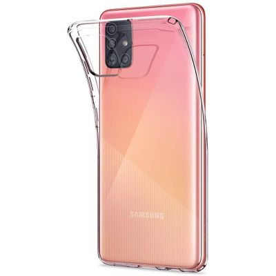 Samsung A51 Hoesje - 4G - Spigen Liquid Crystal - Transparant