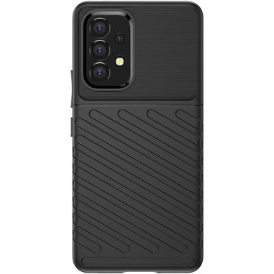 Cazy TPU Grip Hoesje geschikt voor Samsung Galaxy A53 - Zwart