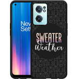 Hoesje Zwart geschikt voor OnePlus Nord CE2 - Sweater Weather