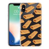 Hoesje geschikt voor iPhone Xs - Frikandelbroodjes