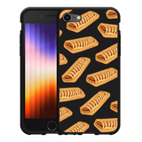 Hoesje Zwart geschikt voor iPhone 7/8 - Frikandelbroodjes