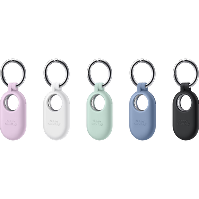 Silicone Case Geschikt voor Samsung SmartTag2 - Lavendel
