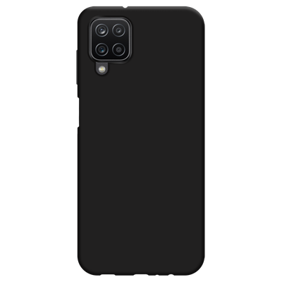 Cazy TPU Hoesje met Koord geschikt voor Samsung Galaxy A12 - Zwart