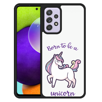 Cazy Hardcase hoesje geschikt voor Samsung Galaxy A52 4G/A52 5G - Born to be a Unicorn