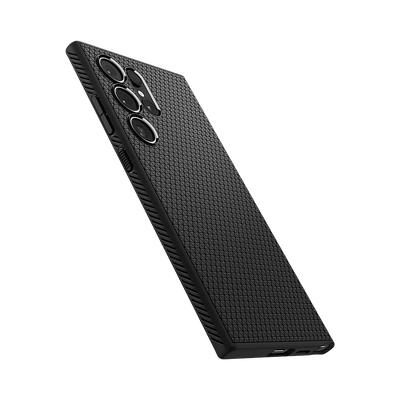 Spigen Liquid Air Samsung Galaxy S24 Ultra Case (Black) ACS07287