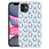Hoesje geschikt voor iPhone 11 - Pinguins