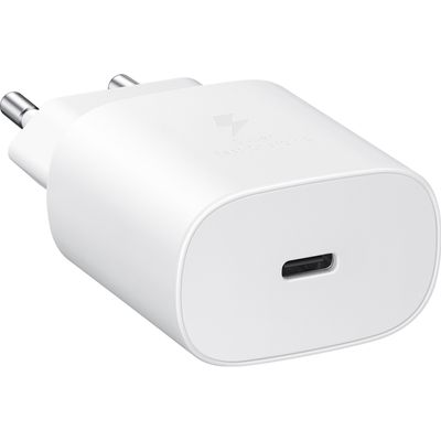 Samsung USB-C Adapter zonder kabel 25W Super Fast Charging - Power Delivery - Wit