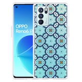 Hoesje geschikt voor Oppo Reno6 Pro 5G - Mandala Patroon