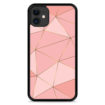 Cazy Hardcase hoesje geschikt voor iPhone 11 - Pink Art