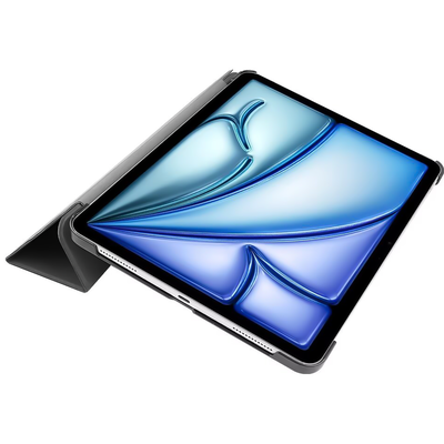 Just in Case iPad Air 11 2024 (6th Gen) - TriFold Smart Book Case - Black