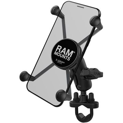RAM Mounts RAM® X-Grip® Large Phone Holder with RAM® U-Bolt Bike Mount