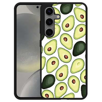 Cazy Hardcase Hoesje geschikt voor Samsung Galaxy S24 Avocado's