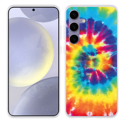 Cazy Hoesje geschikt voor Samsung Galaxy S24+ Tie Dye