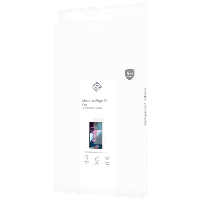 Cazy Tempered Glass Screen Protector geschikt voor Motorola Edge 30 Pro - Transparant
