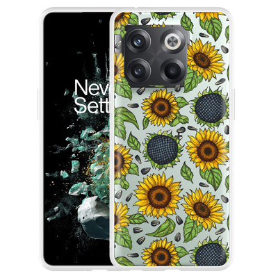 Cazy Hoesje geschikt voor OnePlus 10T - Sunflowers