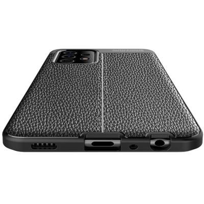 Cazy TPU Hoesje Soft Design geschikt voor Samsung Galaxy A72 5G - Zwart