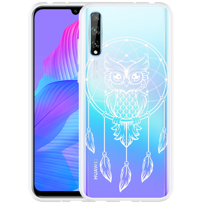 Cazy Hoesje geschikt voor Huawei P Smart S - Dream Owl Mandala