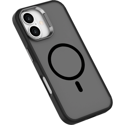 Cazy Hoesje geschikt voor iPhone 16 - Military Grade - geschikt voor Magsafe - Zwart