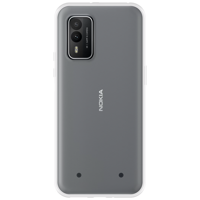 Just in Case Nokia XR21 - Soft TPU Case with Necklace Strap - Clear