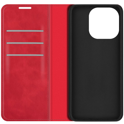Cazy Wallet Magnetic Hoesje geschikt voor iPhone 14 Pro - Rood