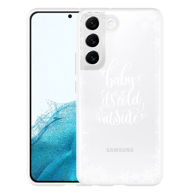 Cazy Hoesje geschikt voor Samsung Galaxy S22+ - Cold Outside