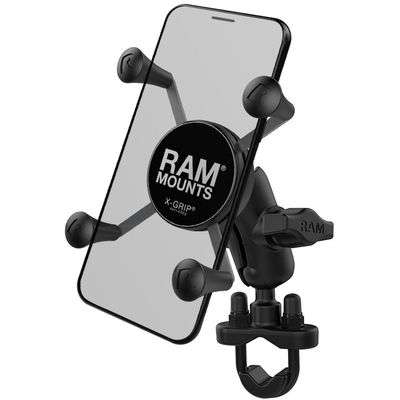 RAM Mounts RAM® X-Grip® Phone Holder with RAM® U-Bolt Mount (black)