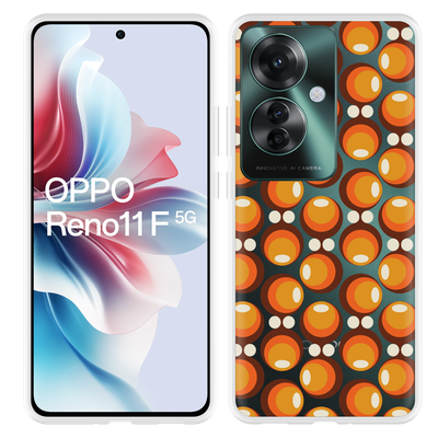 Cazy Hoesje geschikt voor Oppo Reno11 F 70s Oranje