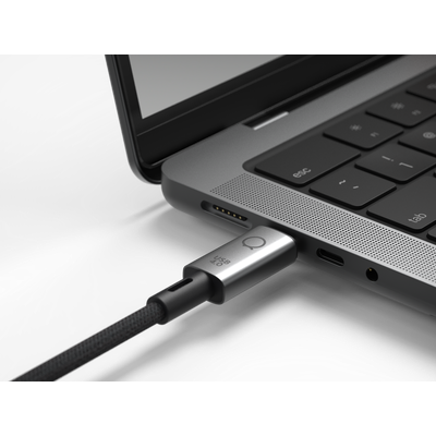 LINQ Connects USB4 Pro USB-C naar USB-C Kabel - 1 meter - Zwart