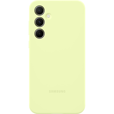 Samsung Galaxy A55 Hoesje - Samsung Silicone Case - Groen