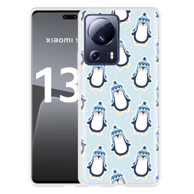 Cazy Hoesje geschikt voor Xiaomi 13 Lite Pinguins