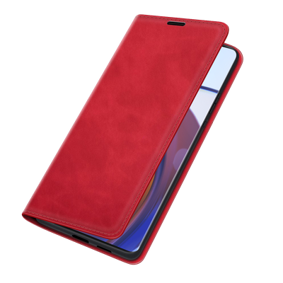 Cazy Wallet Magnetic Hoesje geschikt voor Motorola Edge 30 Fusion - Rood